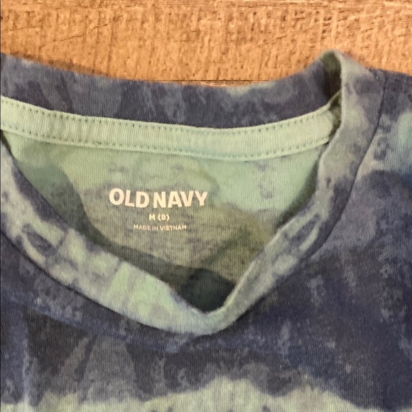 Kids Long Sleeve Blue Tie-Dye Shirt - Picture 7 of 8